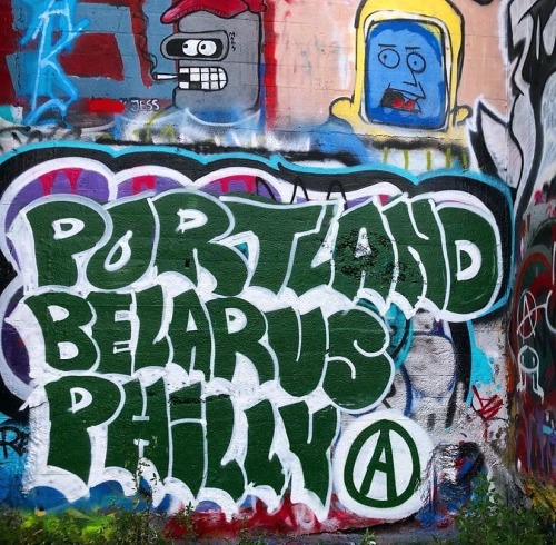 “Portland, Belarus, Philly” Seen in Philadelphia