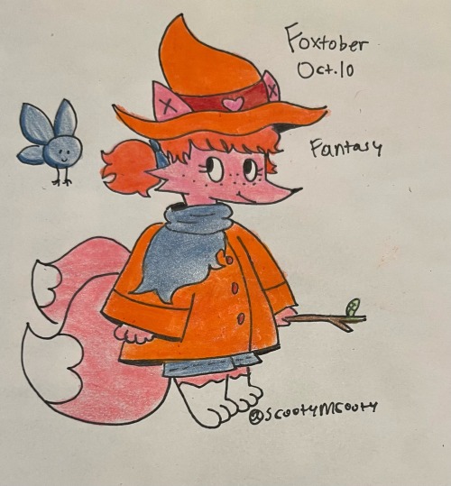 All The Other Drawings For Foxtober 2023! Sorry It Took So Long!