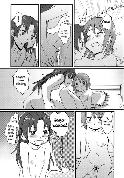 (C89) [Super Sentou (fukutarou)] Our Dreams Tonight Will Be Sweet (Puella Magi Madoka Magica) [English] [Yuri-ism]  pages 26-29, 33-37