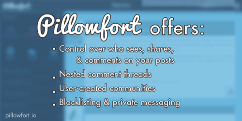 pillowfort-io:We think our features speak for themselves. If you’re one of them many social me