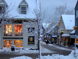 coffee-and-wood:  Winter in New England. 