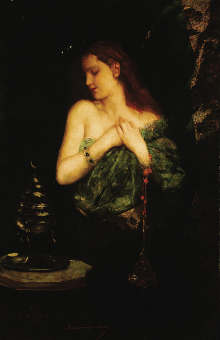 Jean- Joseph Benjamin- Constant (1845-1902) - Odalisque