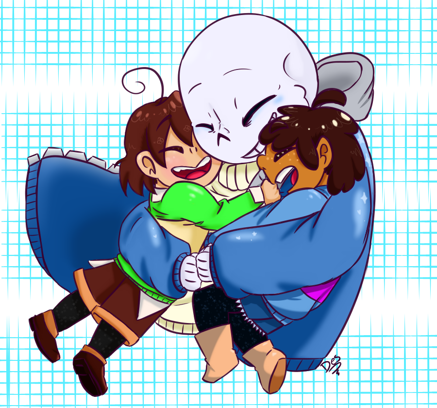 another art trade!!!
happy children with their happy duncle!!!! happy duncle with his happy children!!!!! oh man i had so much fun with this…. i went completely overboard but i just couldn’t stop…… i was having so much fun holy shit