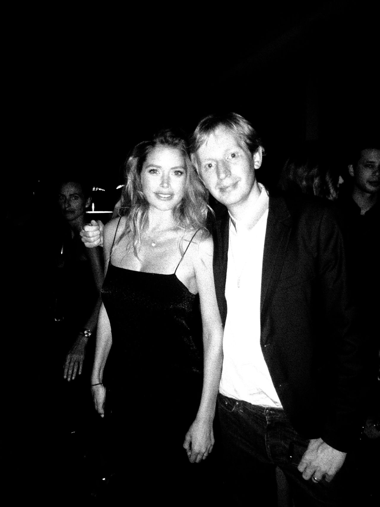 With Doutzen at Calvin Klein’s Revealed launch.