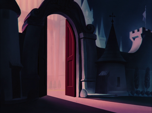 cinemamonamour:Cinderella (1950) Background Art“Mary Blair played a big part in the success of