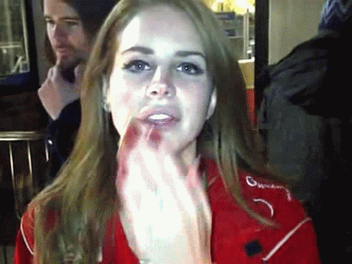 lanadelwestcoast:  lana x kisses