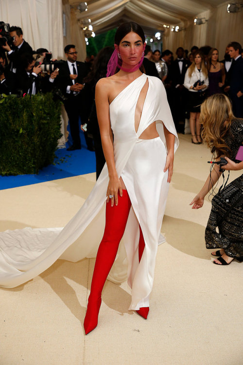 Lily Aldridge 2017 Met Gala Balenciaga