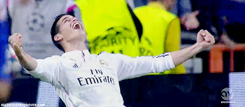 James after the final whistle | 22.04.2015