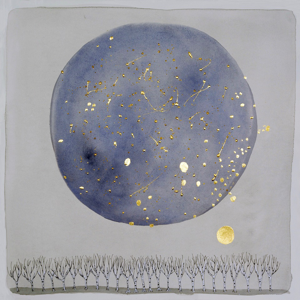 leslieseuffert:
“Crystal Liu (b. 1980, Canada) Moon Series
”