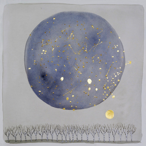 leslieseuffert: Crystal Liu (b. 1980, Canada) Moon Series