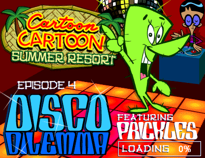 Cartoon Cartoon Summer Resort