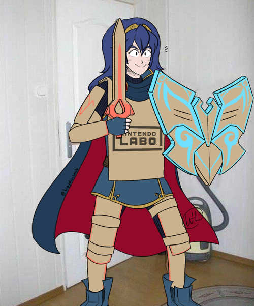 haydensmub:it’s lucina’s birthday and the nintendo labo comes out today so uhhhhhhh