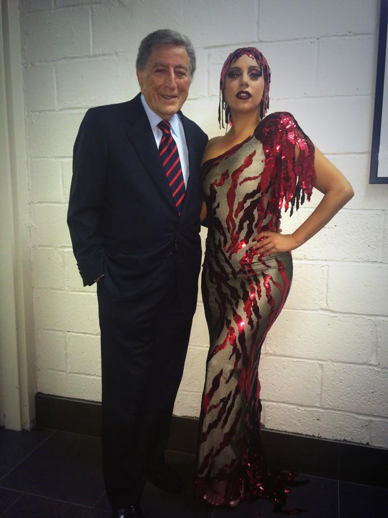  @ladygaga: Ready to perform on The Colbert Report @StephenAtHome !!! WERE SO