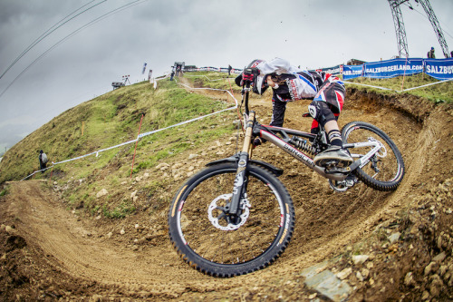 womenscycling: Manon Carpenter via Madison Saracen 2013 - UCI World Cup SIX: Leogang - Pinkbike Phot