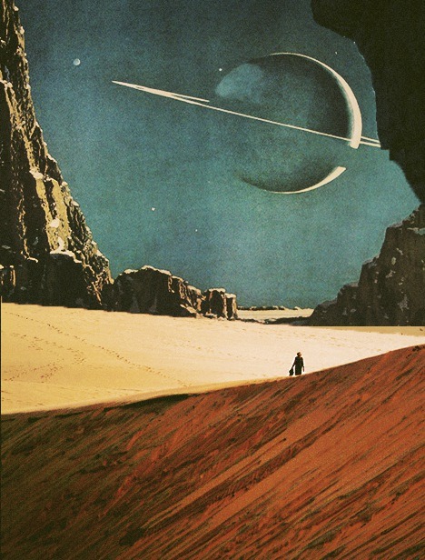 ayhamjabr:  Rajaz…Folk Arab Landscape. Surreal Mixed Media Collage Art By Ayham Jabr. Instagram-Facebook. 