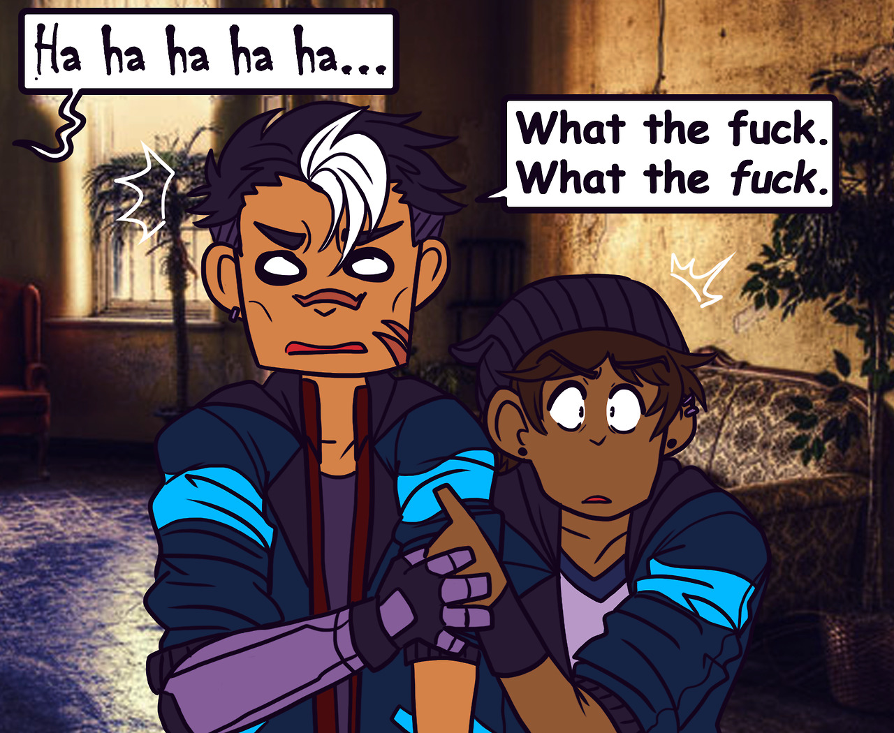 legendary-defenders:  I’d laugh, too.It’s been a while since I’ve doodled the