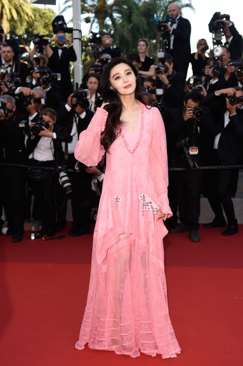 Fan Bingbing attends the 70th anniversary event during the 70th annual Cannes Film Festival at Palai