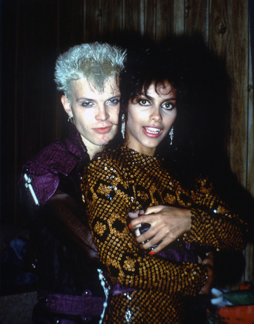 VANITY AND BILLY IDOL