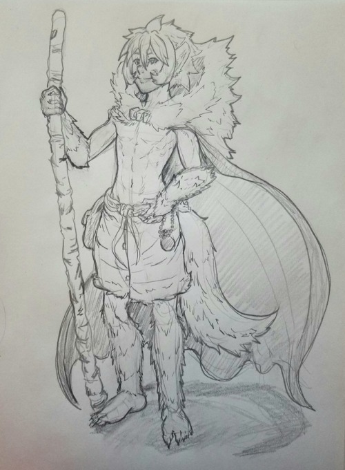 The full outfit and body of my boy Balto! There’s a few crucial details hidden under his gear.