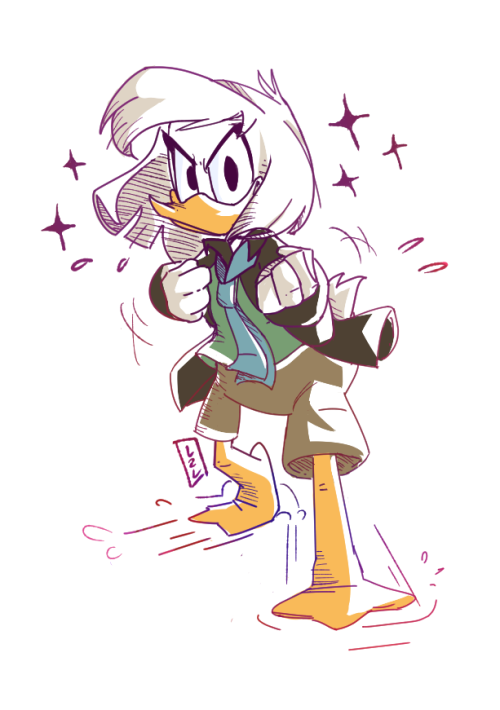 itsdetectiveliz:“Nothing can stop Della Duck!”