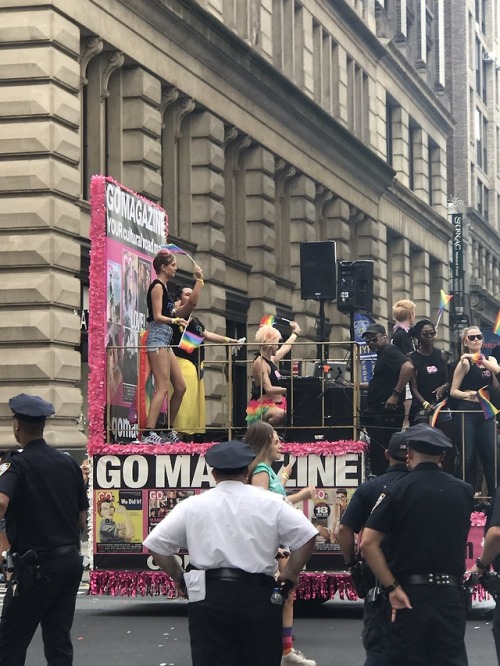 The 2018 New York City Pride March - June 24th, 2018.