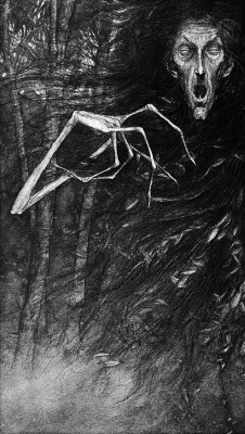 killedtheinnocentpeople:  Spirit Of The Birch by Alan Lee.