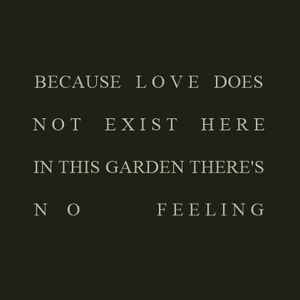 and you say the words so often that I barely know the meaningThe Amazing Devil - Elsa’s Song