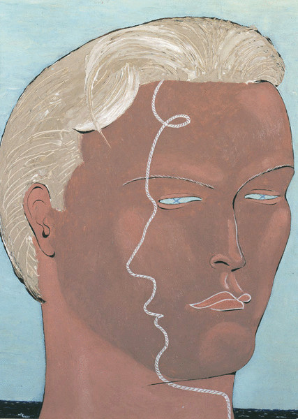 desimonewayland:John Banting: ‘Head’, 1930via: Peter Nahum At The Leicester Galleries