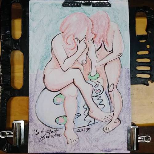 Put some color into a figure drawing from adult photos