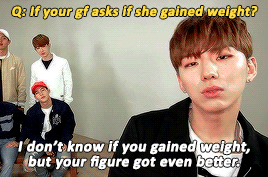 changkkung:The members’ reactions to Boyfriend Kihyun