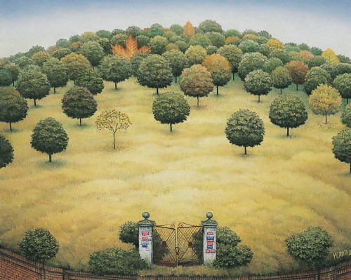 Art by Jacek Yerka1. Desert Island2. Double Life II3. Enclave4. Eruption5. Fences