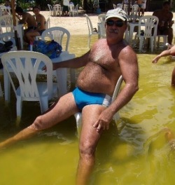 Mature speedo men