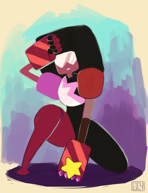 itsokayeverythingsalright:  If you’re not watching Steven Universe idk what to tell you bruh.Garnet is my fav. 