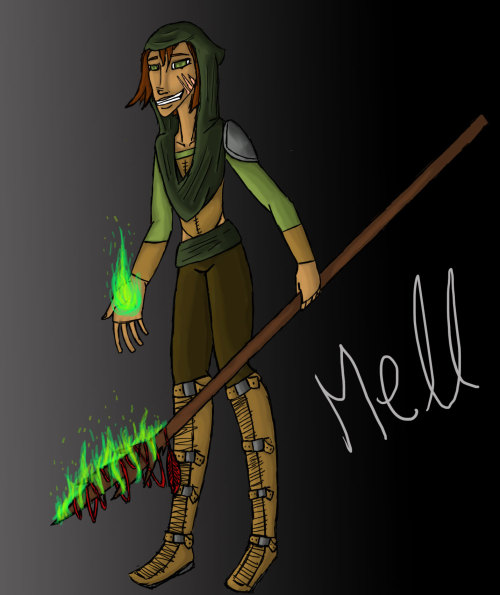 macklemorrigan:roguespacepirate:I drew Mell because I like her new design and she’s really awesome (