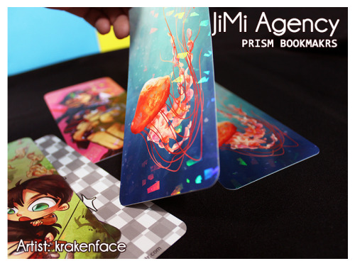 jimiagency:5 spots left of broken glass prism bookmarks for this round! Design your own shiny bookma