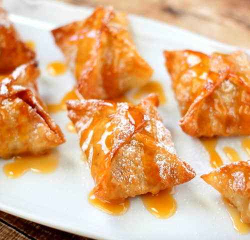 fullcravings:  Caramel Apple Dumplings 