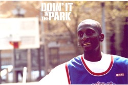 doinitinthepark:   FOREVER DOIN’ IT IN THE PARK: REST IN PEACE “ALIMOE” Playground legend Tyron “Alimoe” Evans passed away yesterday. Also known as “The Black Widow” during his playing days in the EBC at Rucker Park, Evans became world reknowned