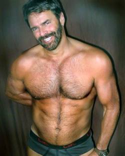 Bearded and hairy