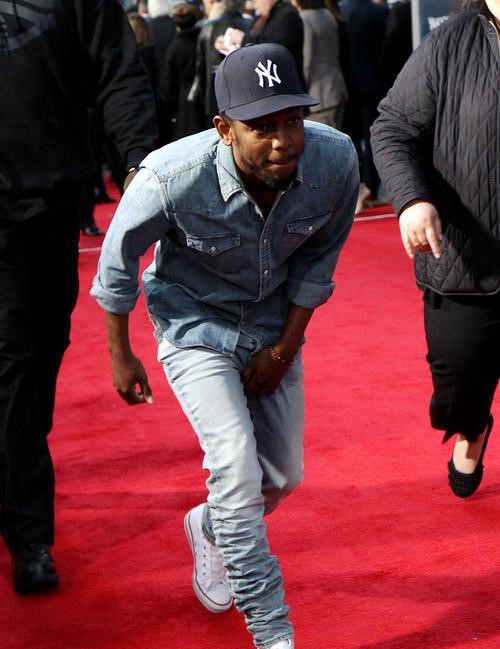 hausofkendricklamar:Kendrick Lamar The Amazing Spider Man 2 premiere - Red Carpet