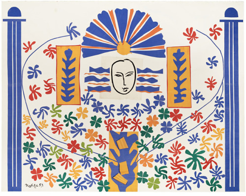 artimportant: Henri Matisse - Apollon, 1953 