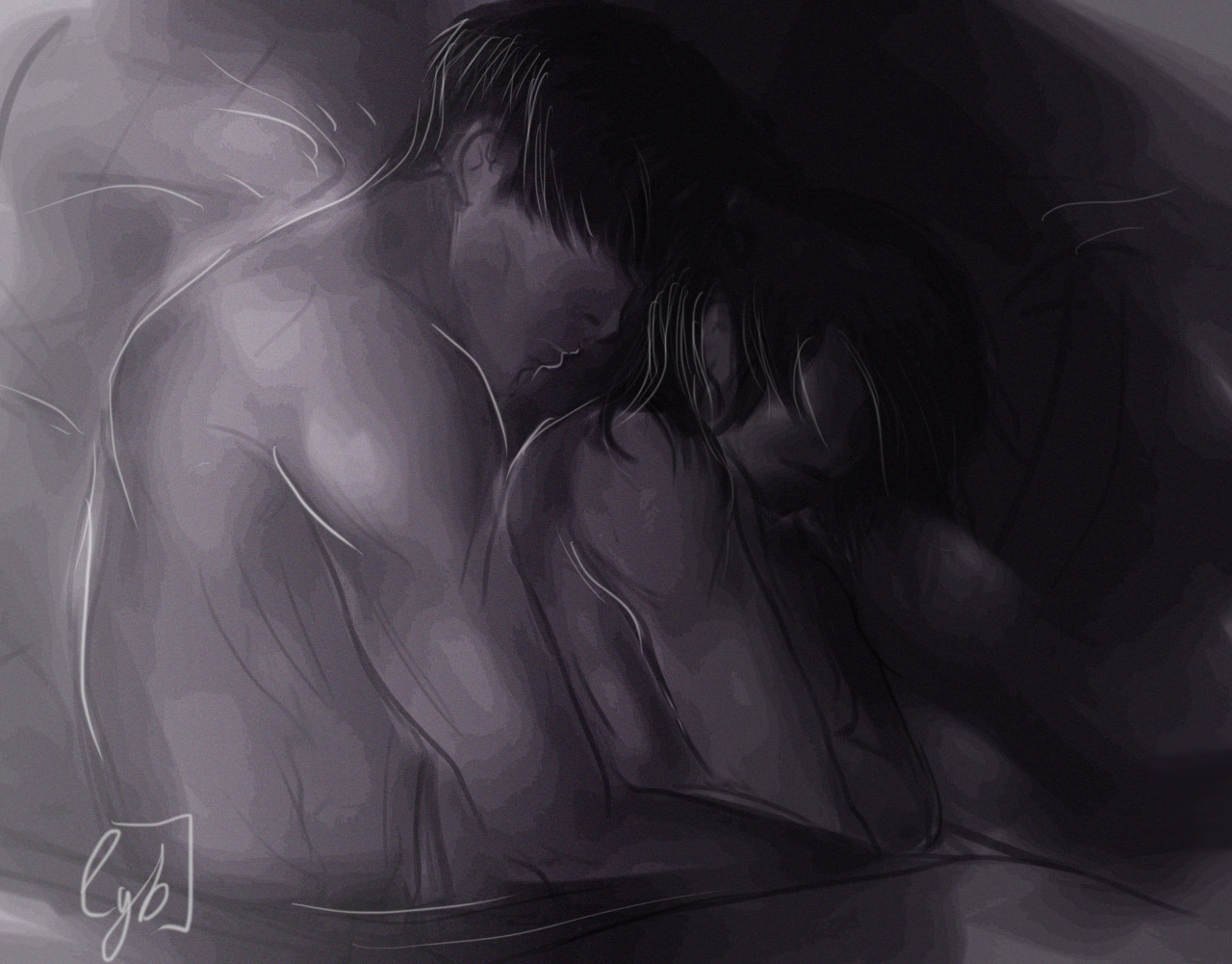 cybcybaru:  I miss drawing le OTP and this beautiful ongoing masterpiece was the