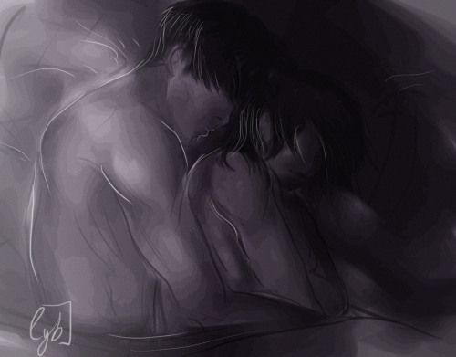 cybcybaru:  I miss drawing le OTP and this beautiful ongoing masterpiece was the perfect push.  OH MY GOD. I SCREAMED WHEN I SAW THIS IN THE TAG. THANK YOU!!! It’s exactly how I envisioned that moment <3 <3