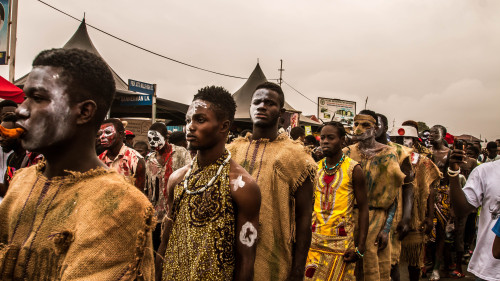 culturalphotodiaryafrica:Attukwei Clottey’s performancePractical Common SenseChale Wote 2016Sp