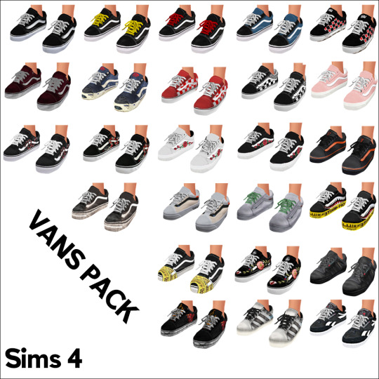 vans shoes the sims 4