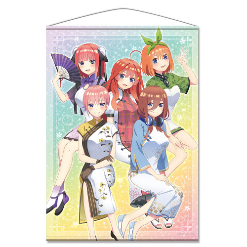 Gotoubun no Hanayome ∬ - Goods with new illustrations by Azumaker. Release: 16 July 2021