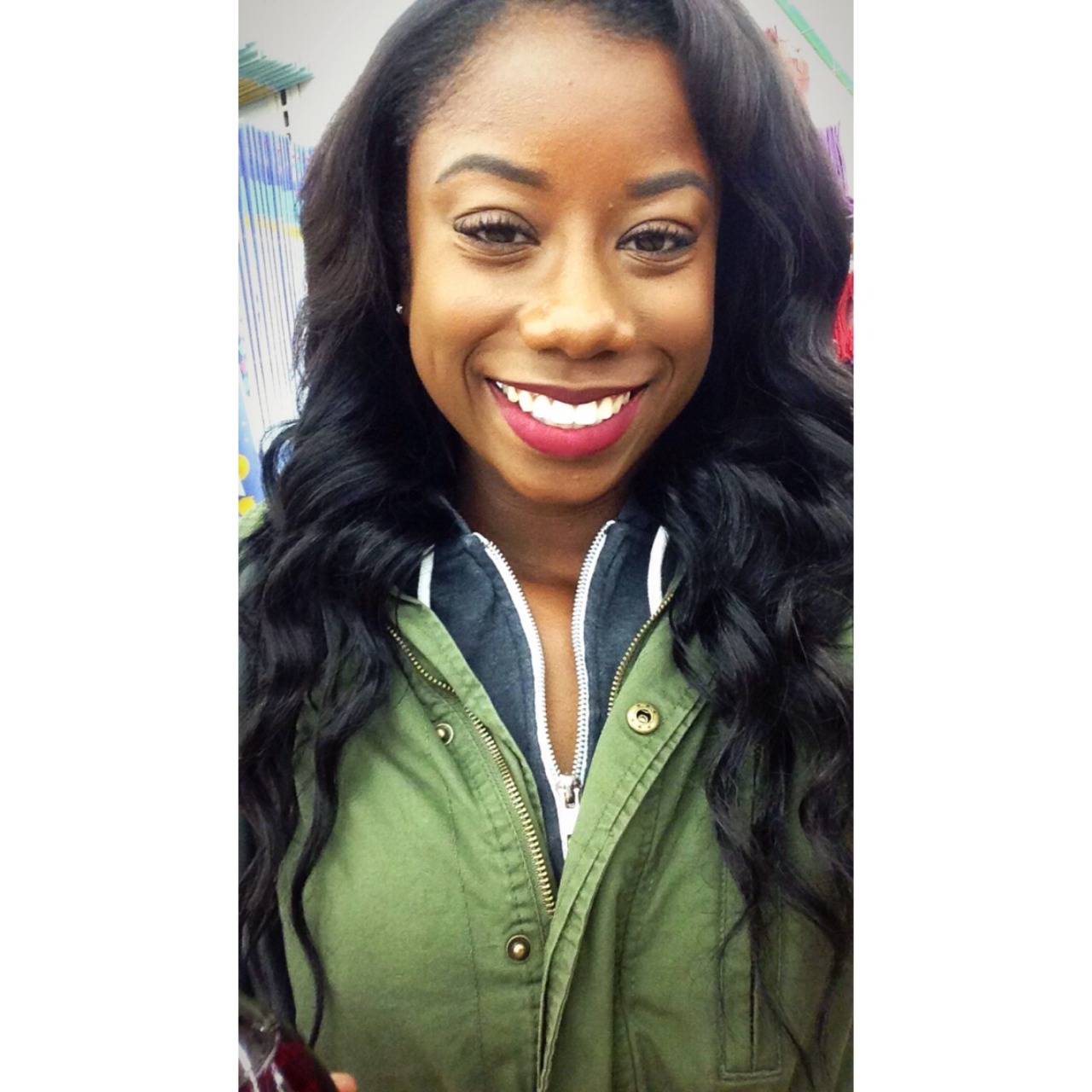 l0veepink:First selfie of 2016, took me 8 days to take the right one 