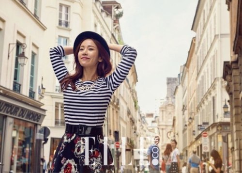 Han Ji Min Для ELLE Korea 10/2015