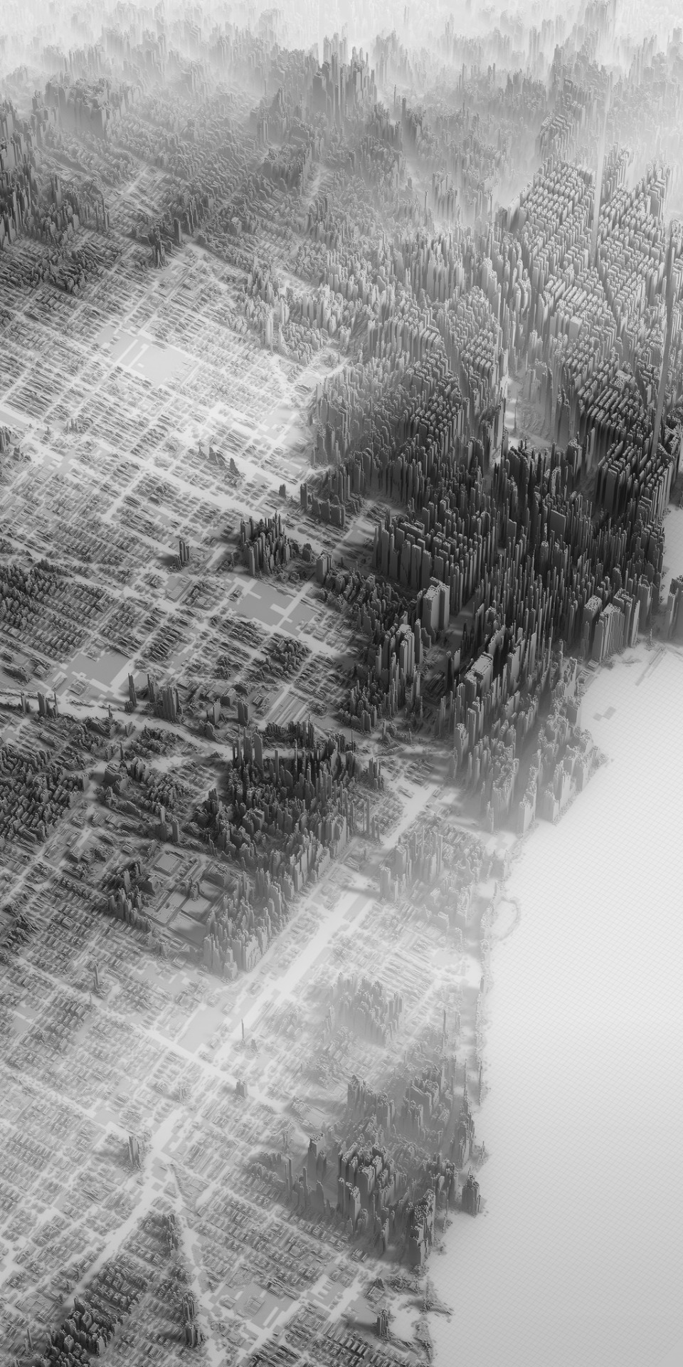 feltron:  Income Inequality in Chicago by Herwig Scherabon he images are abstract