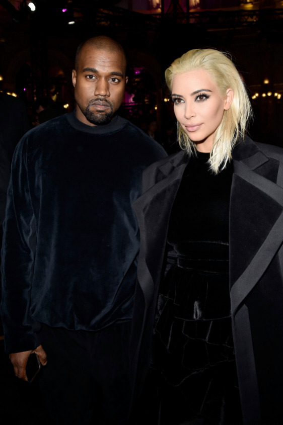 bebeandbee:  Kim goes Blonde and we likes….So Kim and Kanye stepped out last night