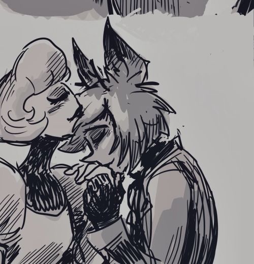Alastor And Rosie Are Just Perfect To Draw In Vintage Poses.